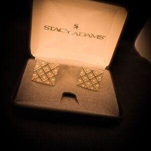 Stacy Adams Gold Tone Cufflinks